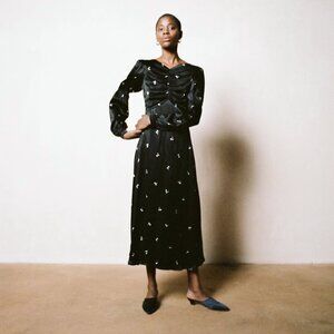 Maria Stanley Lewis Botanical Dress Size S